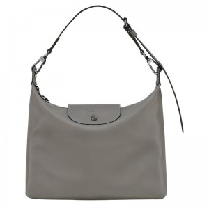 Grey Longchamp Le Pliage Xtra M Women Hobo Bag | Ksa-352QHVIUR
