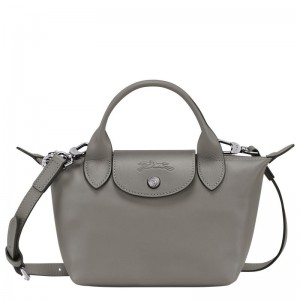 Grey Longchamp Le Pliage Xtra Xs Women Handbag | Ksa-312NKECHD