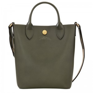 Khaki Longchamp Épure Xs Women Tote Bag | Ksa-268XAEDUR