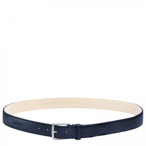 Navy Longchamp Le Foulonné Men Belt | Ksa-108EYFTNG