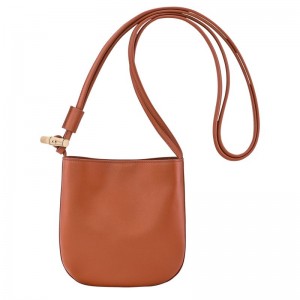 Orange Longchamp Le Roseau S Women Crossbody Bag | Ksa-708EXBJPL