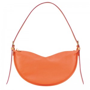 Orange Longchamp Smoothie M Women Crossbody Bag | Ksa-246ACPQRE