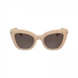 Pink Longchamp Acetate Women Sunglasses | Ksa-893XWVSPH