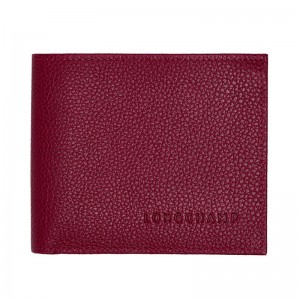 Pink Longchamp Le Foulonné Men Wallet | Ksa-810EQXDAZ