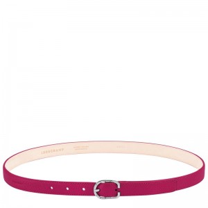 Pink Longchamp Le Foulonné Women Belt | Ksa-085PDEWAL