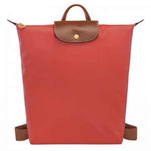 Pink Longchamp Le Pliage Original M Men Backpack | Ksa-415KHJIVD