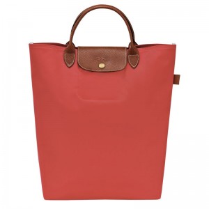 Pink Longchamp Le Pliage Original M Women Tote Bag | Ksa-745DMEGZY