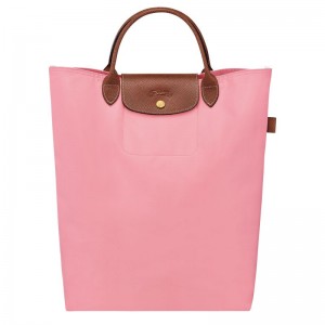 Pink Longchamp Le Pliage Original M Women Tote Bag | Ksa-608QUVDAK