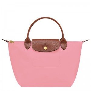 Pink Longchamp Le Pliage Original S Women Handbag | Ksa-560KTWLHR