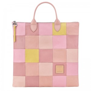 Pink Longchamp Re-play L Men Handbag | Ksa-913RUNSKX