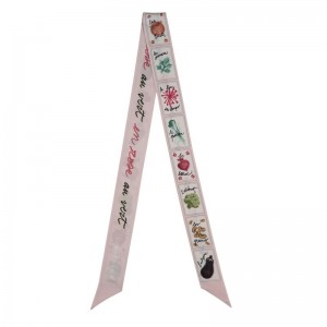 Pink / Multicolor Longchamp Pink And Green Women Headband | Ksa-097IPFUEC