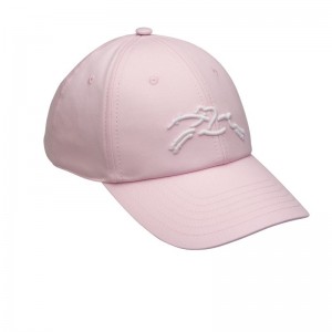 Pink / Multicolor Longchamp Solid Women Cap | Ksa-510VABNZR