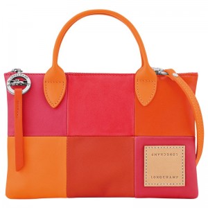 Red / Orange Longchamp Re-play Xs Women Handbag | Ksa-298MVQKYC
