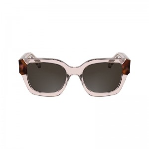 Rose Longchamp Acetate Women Sunglasses | Ksa-087KPHUDB
