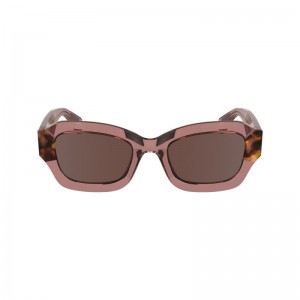 Rose Longchamp Acetate Women Sunglasses | Ksa-135CNYGHV