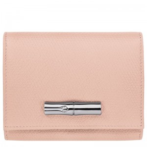 Rose Longchamp Le Roseau Women Wallet | Ksa-042RMNEWS