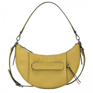 Yellow Longchamp 3D S Women Crossbody Bag | Ksa-471JKDZSL