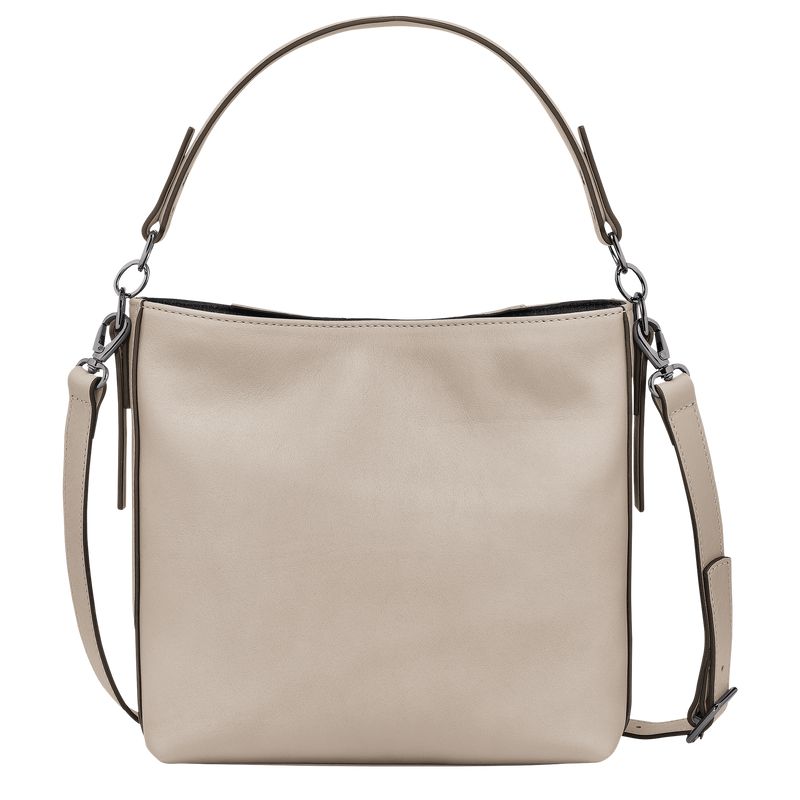 Beige Longchamp 3D S Women Crossbody Bag | Ksa-579KXCWLO