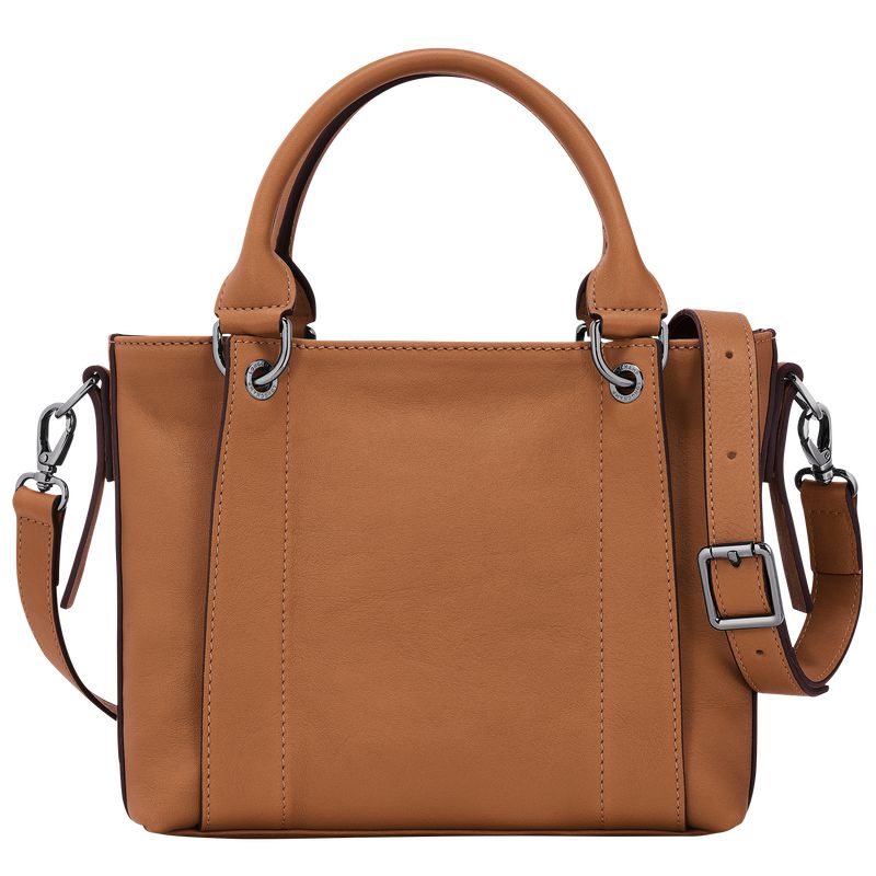 Beige Longchamp 3D S Women Handbag | Ksa-958WFBUNS