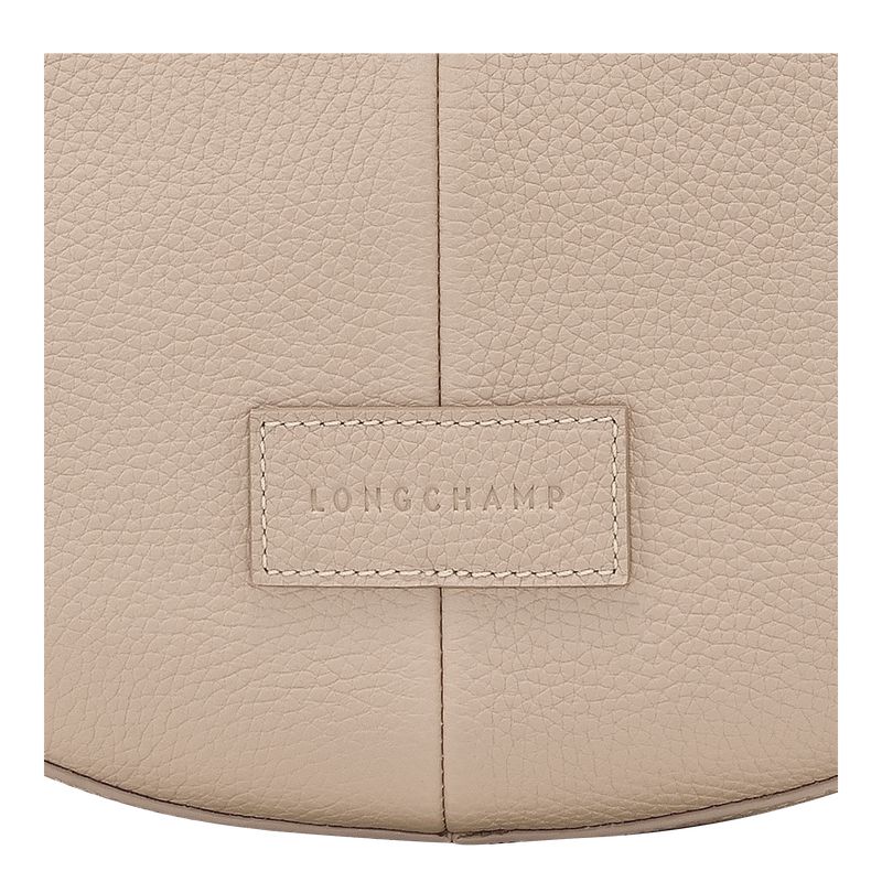 Beige Longchamp Essential L Women Crossbody Bag | Ksa-936HTKCRX
