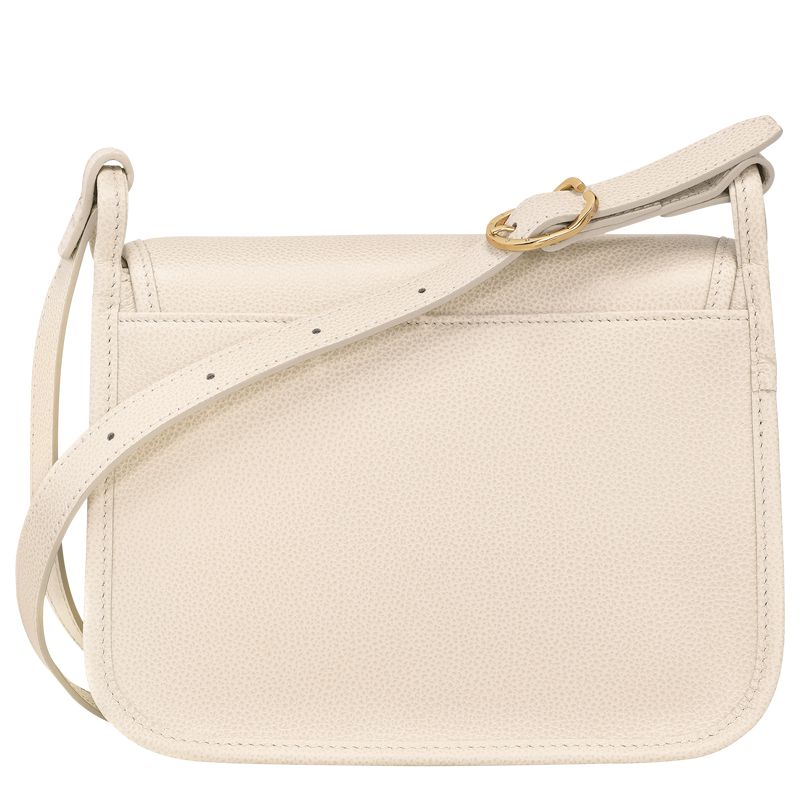 Beige Longchamp Le Foulonné M Women Crossbody Bag | Ksa-019TYMEPW