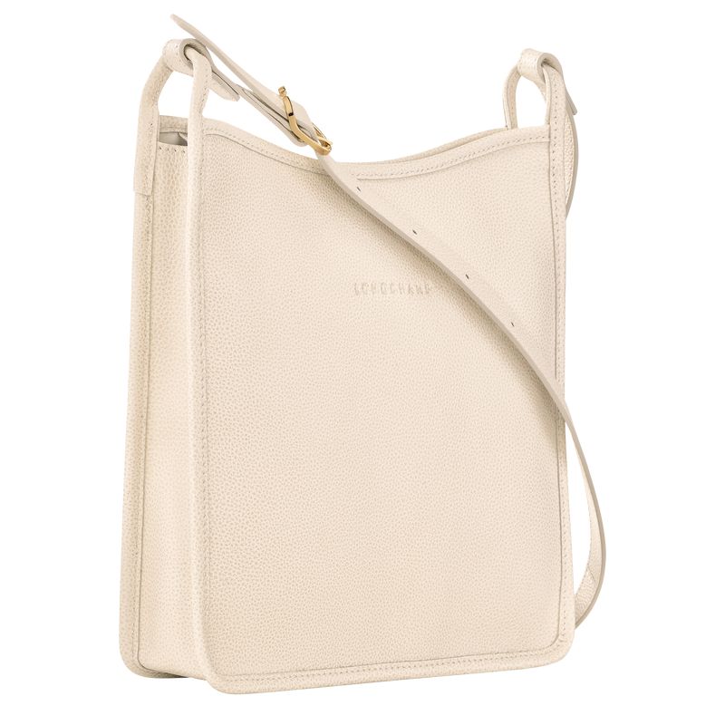 Beige Longchamp Le Foulonné M Women Crossbody Bag | Ksa-945GIWRZD