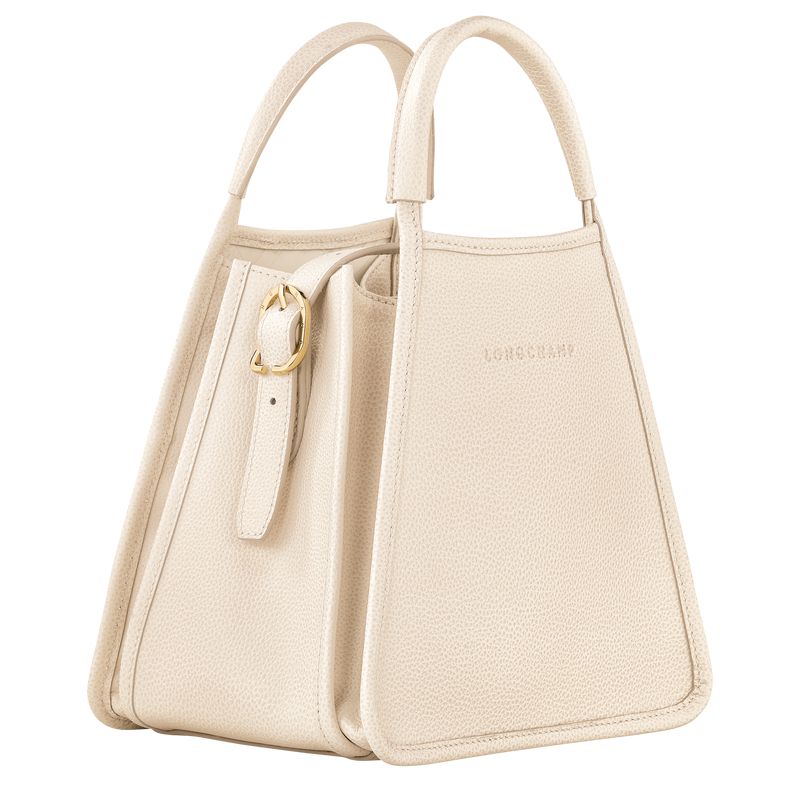 Beige Longchamp Le Foulonné S Women Handbag | Ksa-350MGYDXW