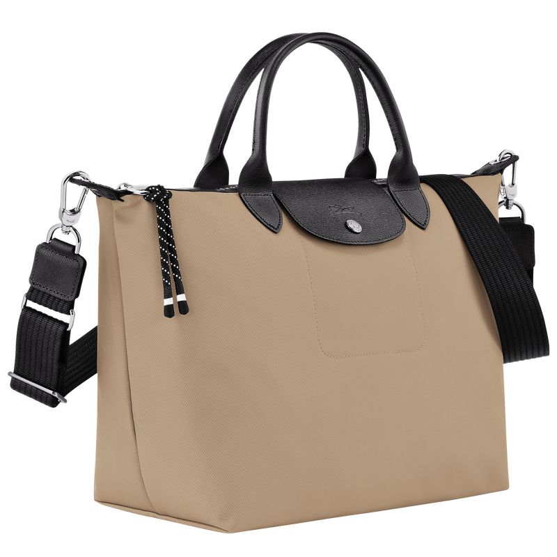 Beige Longchamp Le Pliage Energy L Women Handbag | Ksa-387JWXTDS