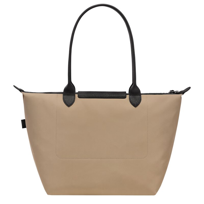 Beige Longchamp Le Pliage Energy L Women Tote Bag | Ksa-253LGBUKA