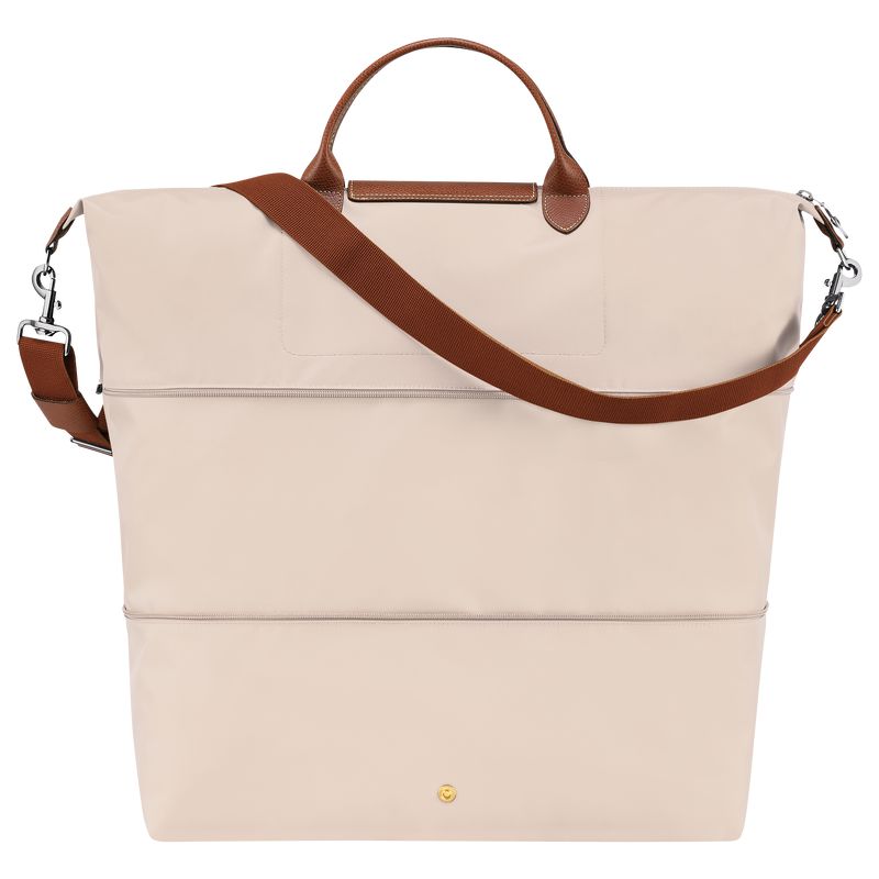 Beige Longchamp Le Pliage Original Expandable Men Travel Bag | Ksa-597OLRHJW