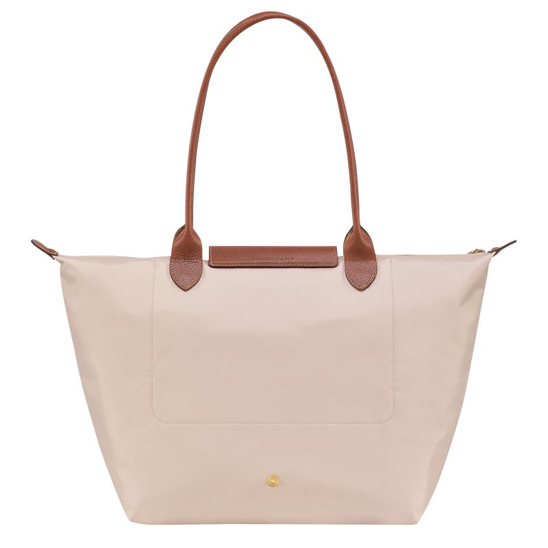Beige Longchamp Le Pliage Original L Women Tote Bag | Ksa-836CFDPEJ