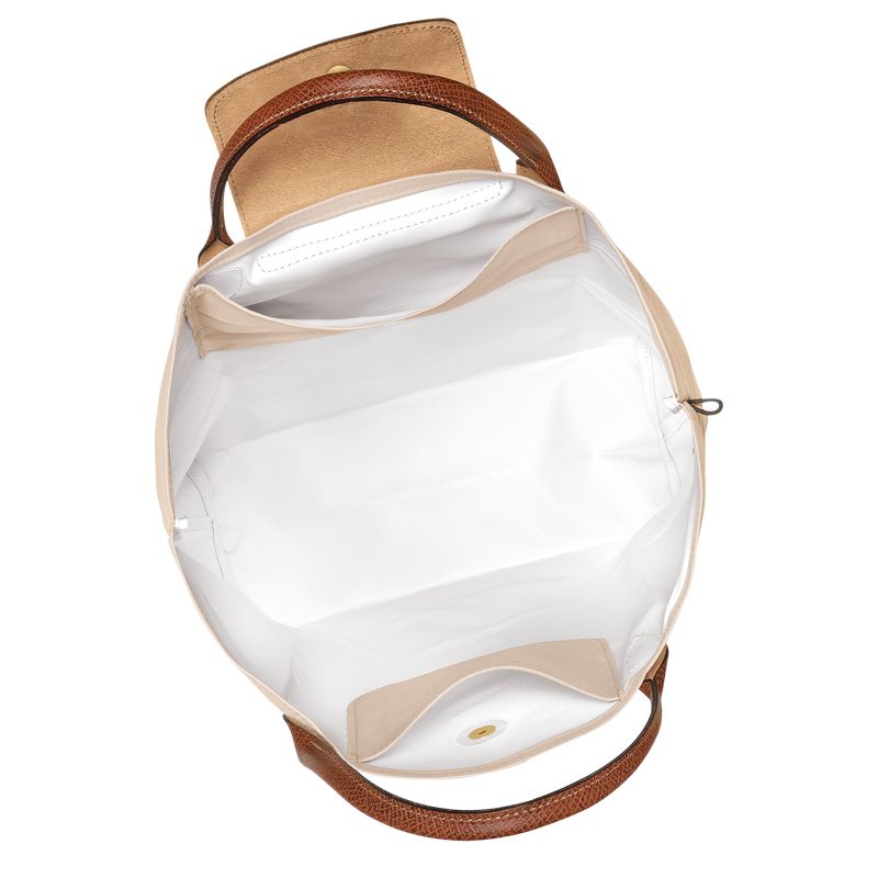 Beige Longchamp Le Pliage Original M Men Tote Bag | Ksa-528QDLRKW