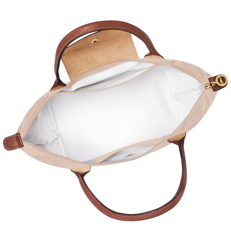 Beige Longchamp Le Pliage Original M Women Tote Bag | Ksa-397GPOTUQ