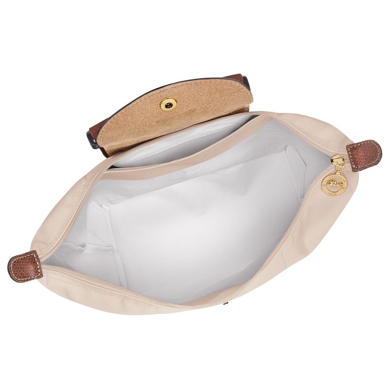 Beige Longchamp Le Pliage Original M Women Backpack | Ksa-124YTNBQE