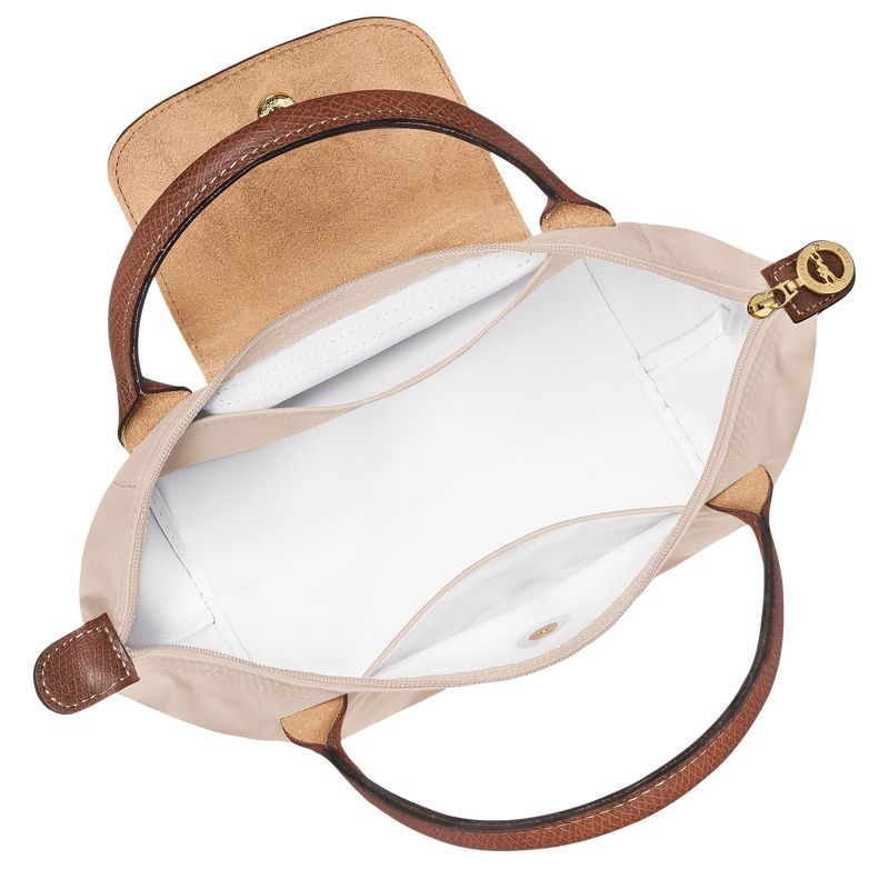 Beige Longchamp Le Pliage Original S Women Handbag | Ksa-695IMFSHE