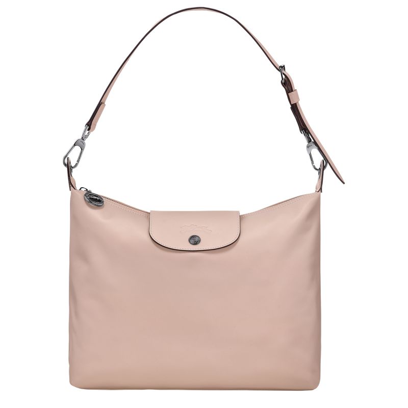 Beige Longchamp Le Pliage Xtra M Women Hobo Bag | Ksa-543EOCWIN