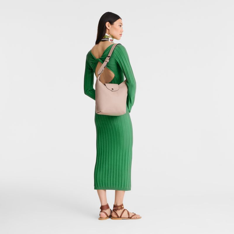 Beige Longchamp Le Pliage Xtra M Women Shoulder Bag | Ksa-410BNMUHX