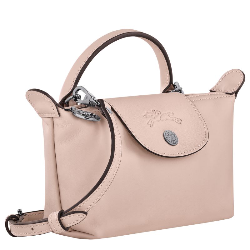 Beige Longchamp Le Pliage Xtra Xs Women Pouch | Ksa-834XWSRZG
