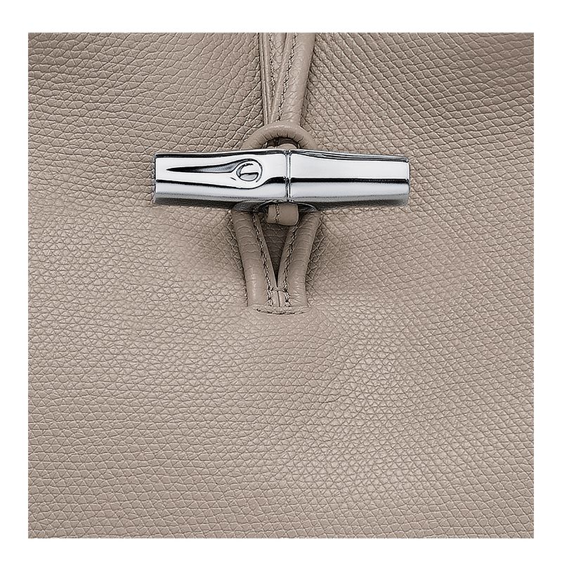 Beige Longchamp Le Roseau L Women Handbag | Ksa-254EBFQTN