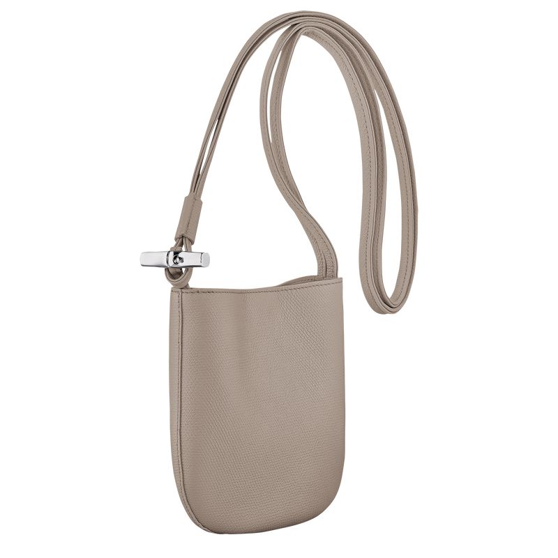 Beige Longchamp Le Roseau S Women Crossbody Bag | Ksa-712DBRFSK