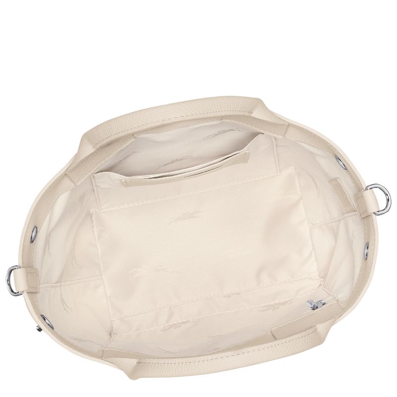 Beige Longchamp Le Roseau S Women Handbag | Ksa-460MCIVAD
