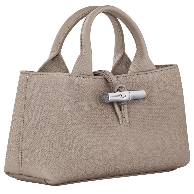 Beige Longchamp Le Roseau S Women Handbag | Ksa-428LAJMQP