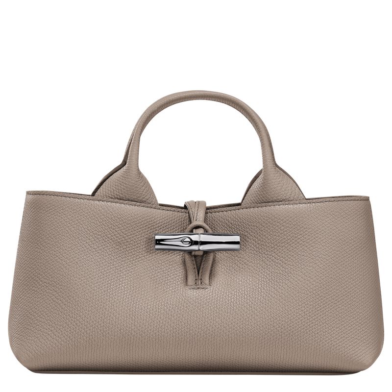 Beige Longchamp Le Roseau S Women Handbag | Ksa-428LAJMQP