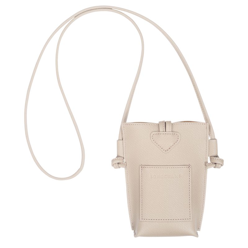 Beige Longchamp Le Roseau Women Phone Case | Ksa-271OTLIES