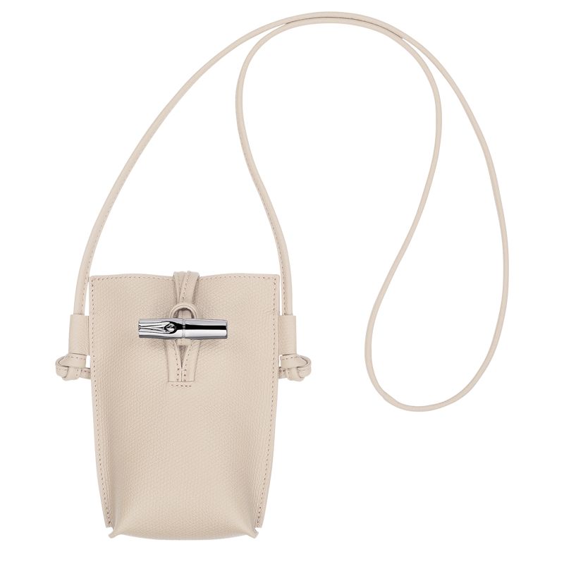 Beige Longchamp Le Roseau Women Phone Case | Ksa-271OTLIES