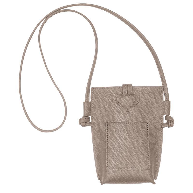 Beige Longchamp Le Roseau Women Phone Case | Ksa-809BYDXGF