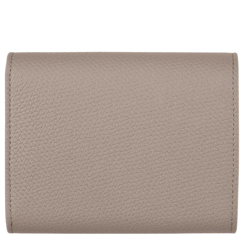 Beige Longchamp Le Roseau Women Wallet | Ksa-975XJSGRN