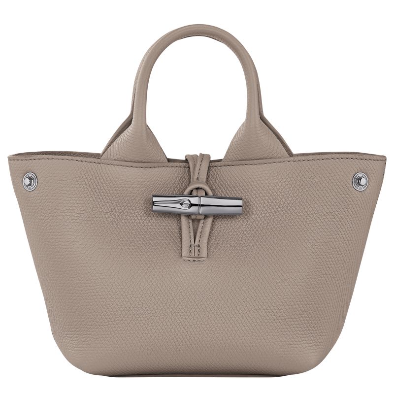 Beige Longchamp Le Roseau Xs Women Handbag | Ksa-736WOKLVR