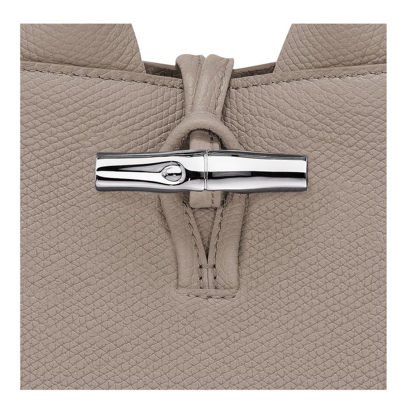 Beige Longchamp Le Roseau Xs Women Handbag | Ksa-736WOKLVR