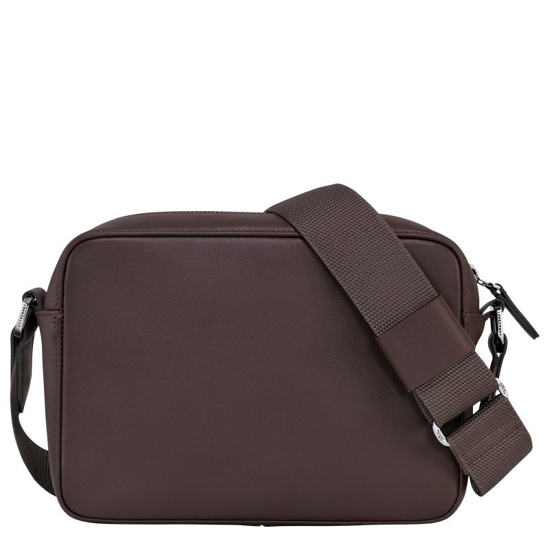 Beige Longchamp Sur Seine Camera Men Crossbody Bag | Ksa-678PFGBWE